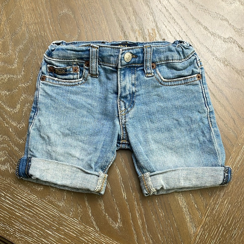Polo Jean Shorts